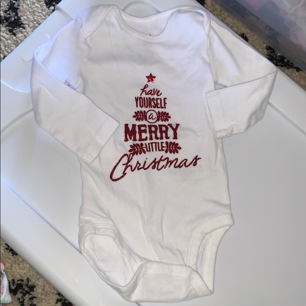 Long Sleeve Christmas Onesie